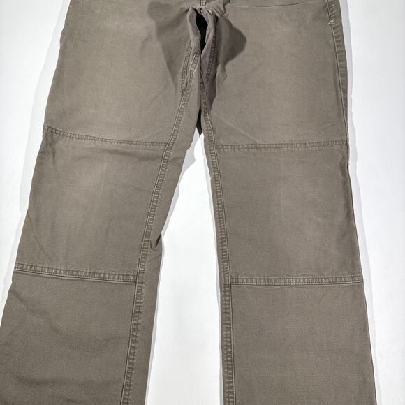 Stio Rivet Canvas Utility Pant Mens 33x32 Double Knee Organic Cotton - Picture 4 of 11